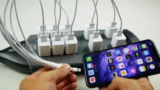 What Happens When You Plug 10 Chargers in an iPhone? - One Mega Charger!