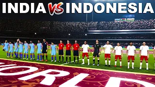 PES 2021 - India vs Indonesia - FIFA World Cup 2022 - Full Match - All Goals HD - Gameplay PC