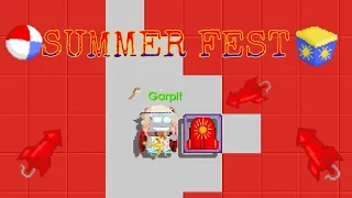 Try LUCK IN SUMMER FEST !! Got SUPER FIREWORK (Growtopia)