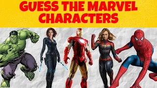 Guess the Marvel Characters!! | Marvel Quiz