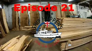 Ep 21 - Simon Gets Wood - Restoring our WW2 Boat