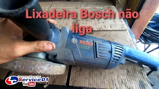 #LixadeiraBosch  Lixadeira  Bosch Gws22.180  não liga