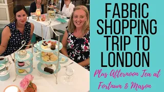 Our Fabric Shopping Trip To London | Guide to buying fabric in London