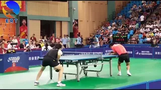 Zhang Jike vs WANG Chuqin (China Warm-Up 2016 Private Record)