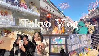 Japan Diaries 🇯🇵 first days in Tokyo, japanese convenience stores, visiting Asakusa and Shibuya