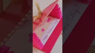 #Shorts Открытка Своими Руками Подарок на 14 февраля и на 8 марта / How to Make Valentine Cards