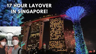 17 Hours in Singapore Changi Airport, the Jewel, and Gardens by the Bay!