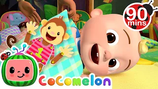Monkey Naptime Song with Baby JJ and More! | Healthy Habits | CoComelon Nursery Rhymes & Kids Songs