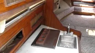 SOLD 1984 Sea Ray 245 Sundancer Interior Video