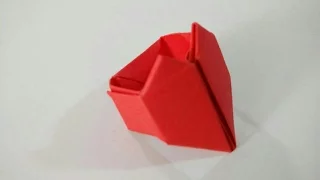 Como hacer un anillo de papel con un corazon - Orgami para regalar