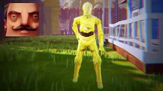 Hello Neighbor - My New Neighbor C-3PO (C3PO) Act 2 Gameplay Walkthrough