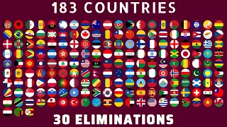 World Marble Race 183 Countries & 30 Eliminations   Simple Marble Race