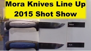 Mora Knife Line Up 2015 Shot Show