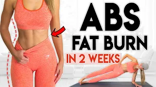 ABS FAT BURN in 2 Weeks (upper & lower belly) | 8 minute Home Workout