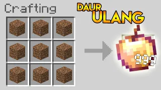 AKU DAUR ULANG SAMPAH MINECRAFT JADI BARANG OVERPOWER!!!