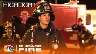 Gallo and Casey Save a Six-Year-Old Boy from a Burning House - Chicago Fire