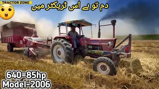 newholland 640 85hp with Straw chopper 2006|Performance information