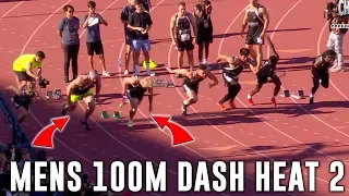 JAKE PAUL beats Bradley MARTYN in Mens 100m dash