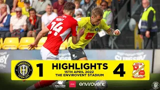 Harrogate Town 1-4 Swindon Town Highlights