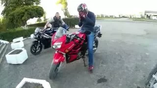 Покатушки на HONDA CBR125R