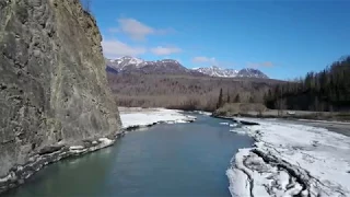 Matanuska River, Chickaloon Alaska.