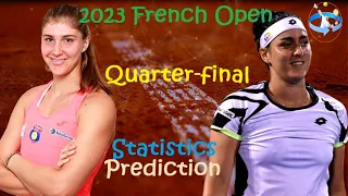 Beatriz Haddad Maia Vs Ons Jabeur  - 2023 Roland-Garros Quarter-final Match Preview