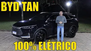 BYD Tan - 100% elétrico, desempenho esportivo e muito luxo