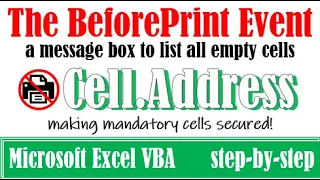Run cell address as variable in Excel VBA