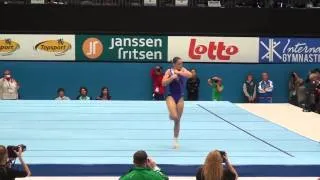 Aliya Mustafina - Floor (Podium Training Antwerp 2013)