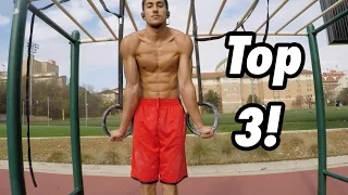 TOP 3 BEGINNER WORKOUTS ON THE RINGS | CALISTHENICS & BODYWEIGHT