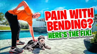Lower Back Pain When Sitting And Bending? | DO THIS NOW