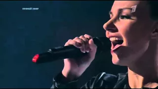 The Voice Russia 2015 Дина Гарипова, Елена Минина и Михаил Озеров "Writing's On The Wall"
