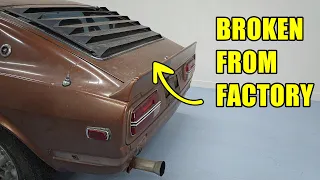 Fixing the Wobbling Tailgate on my Datsun 240Z