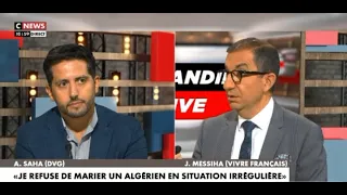 MARIAGE D'UN ALGÉRIEN ILLÉGAL ON VIT DANS UN ASILE DE FOU  !!!