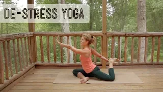 De-Stress Yoga Routine: Make Room (open level)