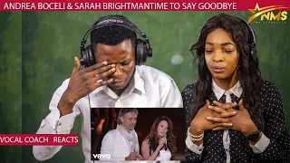 Queen First Time Reacts to ANDREA BOCELI & SARAH BRIGHTMANTIME TO SAY GOODBYE