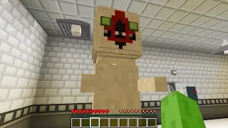 I FOUND SCP 173 IN MINECRAFT! (THE SCULPTURE)