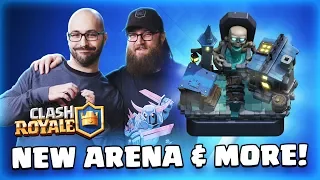 Clash Royale: NEW CARD! 🔥 NEW ARENA! 💀 January Update & February Content! TV Royale