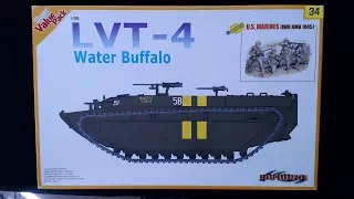 Cyber Hobby 1/35scale LVT-4  Water Buffalo  in 'Box Review'