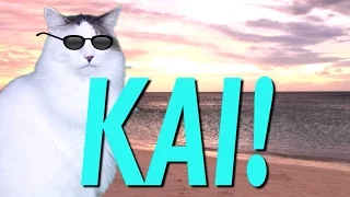 HAPPY BIRTHDAY KAI! - EPIC CAT Happy Birthday Song