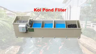 YCM-B4C 50m3/H 15850 gallon-21133 gallon koi pond filters