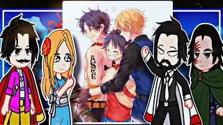 Past ASL parents react to Luffy ||onepice|| part 1/3