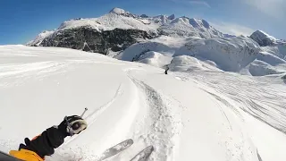 Powder skiing with a 360° view in the St. Anton mountains | GoPro Max