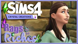 💎 Rags to Riches Challenge | The Sims 4 Crystal Creations | Part 7 💍