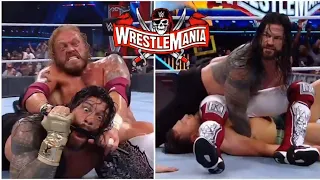 Daniel Bryan Vs Edge Vs Roman Reigns WrestleMania 37 Highlights.....   #WWE #EDGE #ROMANREIGNS