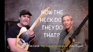 Tim Lerch and John Stowell  -  Improvised Counterpoint - Demonstration and Discussion