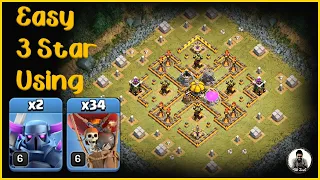 How to 3 Star BURNING SENSATION with NO CC at TH9, TH10, TH11, TH12, TH13 | Clash of Clans
