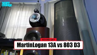 Bowers & Wilkins 803 D3 vs MartinLogan ESL 13A | Does Spending More Get You Better Sound?