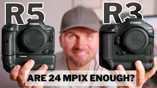 Canon R3 vs R5 | SURPRISING Results! | Are 24mpix ENOUGH? | In the Field Review & Image Samples