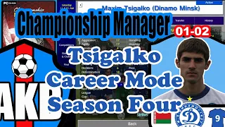 Championship Manager 01-02 Maxim Tsigalko Career Mode